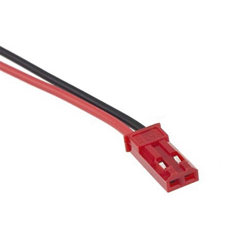 5Sets JST SM 2Pins 2P Female Male Plug Connector Wire Cable For LED Strip 100mm
