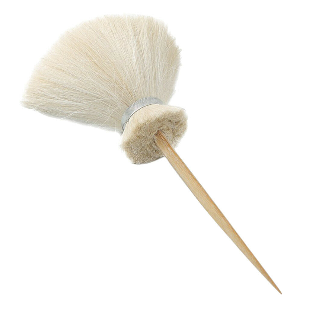 Natural Hair Brush Clay Ceramic Pottery Brushing Smoothing Cleaning Tool