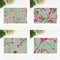 Chinese Style Linen Floral Heat Insulation Placemats Dining Table Mat 1