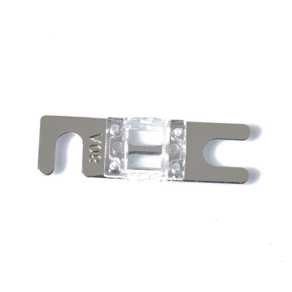 10pcs 100A+80A  ANL Fuse for Car Audio Circuit Protection Nickel Plated