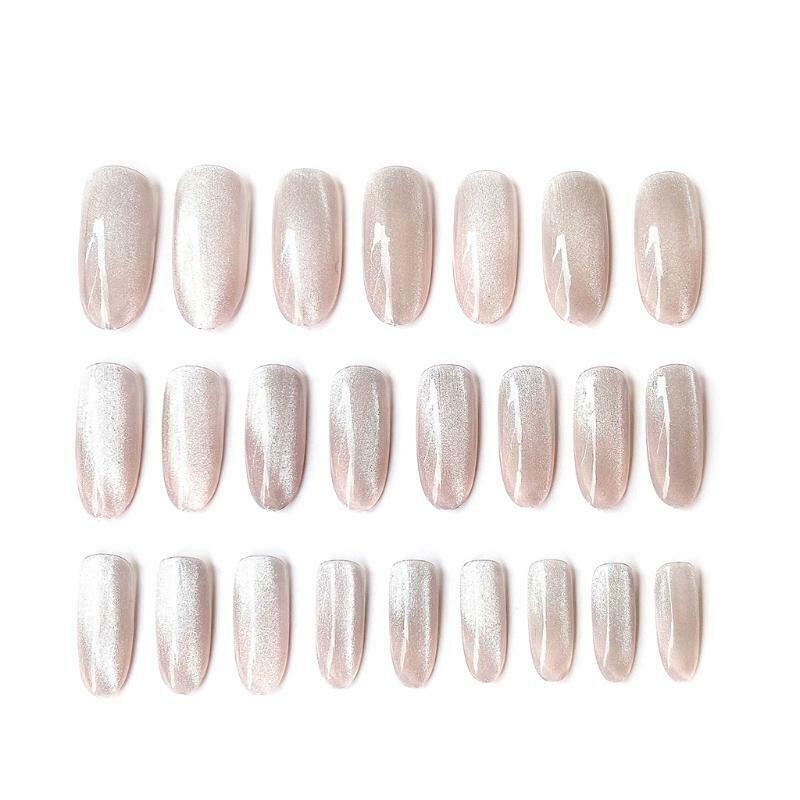 Glue Nail Patch Wearable False Nails Coffin Colorful Full Cover False Nails