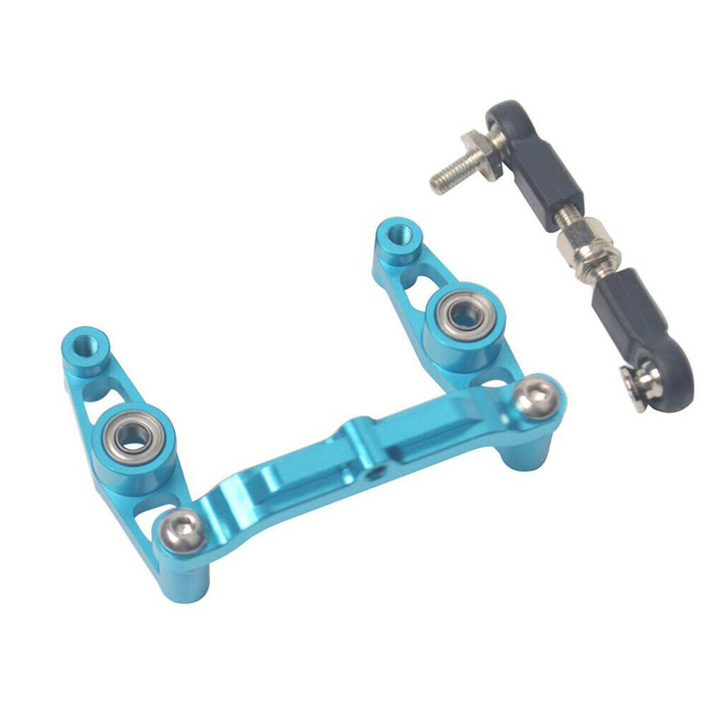 Aluminum Alloy RC Car Ball Bearing Steering Set for 1/10 RC Car Spare Parts
