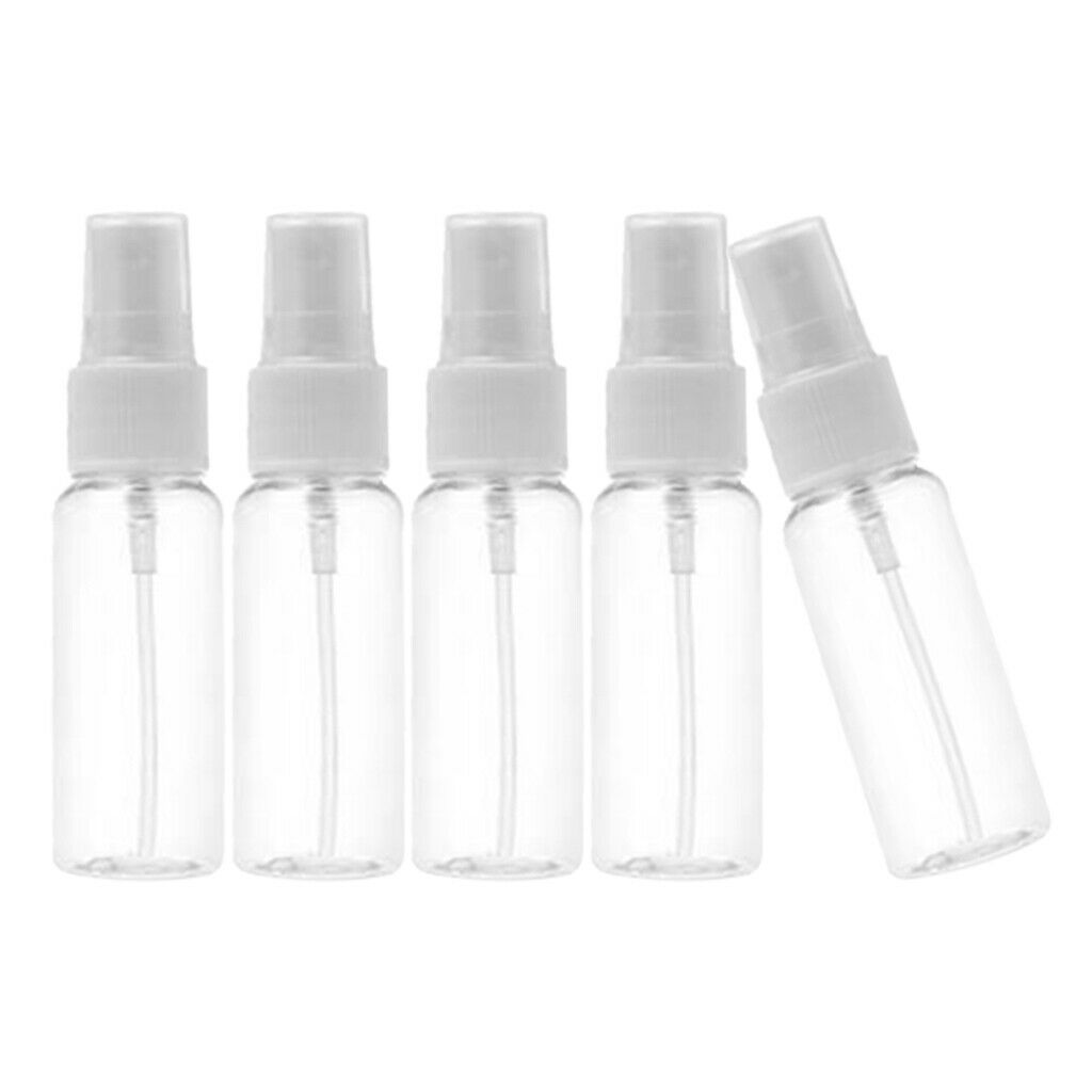 30 Pieces Clear Empty Bottle Cosmetic Atomizer Bottles Pump Reusable Travel