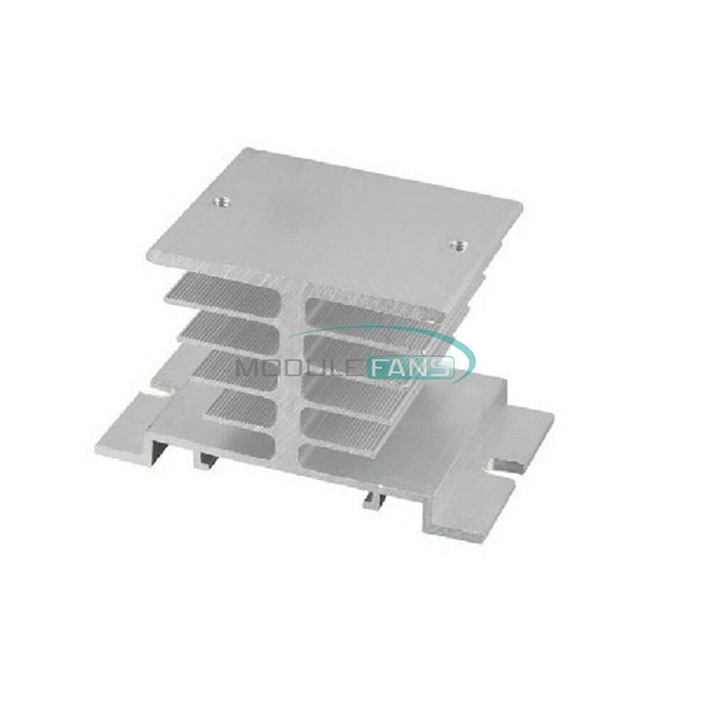 Aluminum Alloy Heat Sink For Solid State Relay SSR Small Type Heat Dissipation