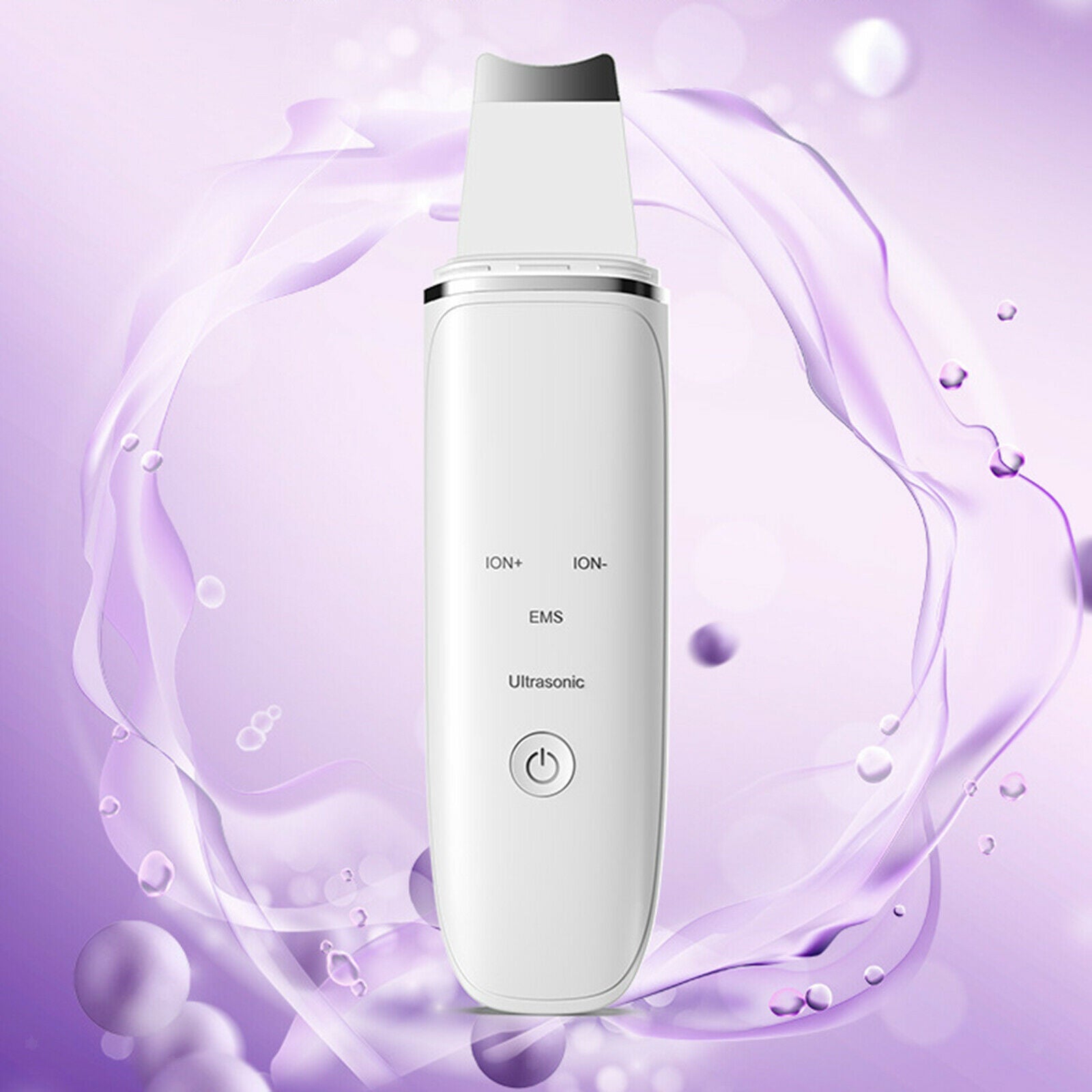 Ultrasonic Skin Scrubber Cleaner Remover 500mAh Tools for Deep Cleaning ABS
