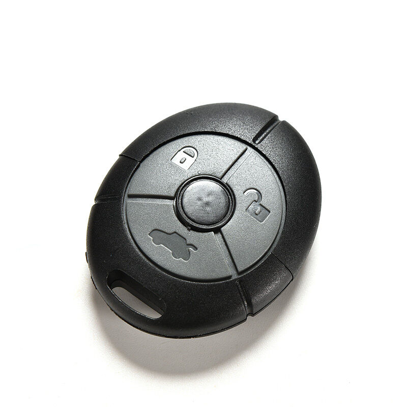 3 Button Remote Key Fob Case Shell Rubber Button Pad For MG Rover 25 35 ZT  B XC