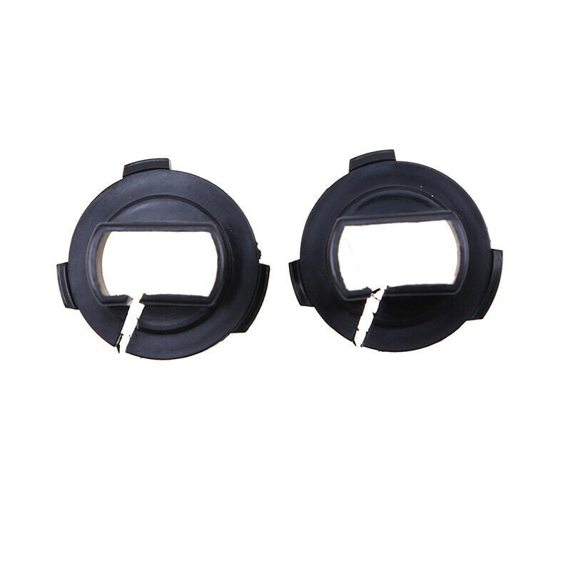 2Pcs Holders Adapters Install H7 HID Bulbs Beam Cover Cap For Ford Maverick