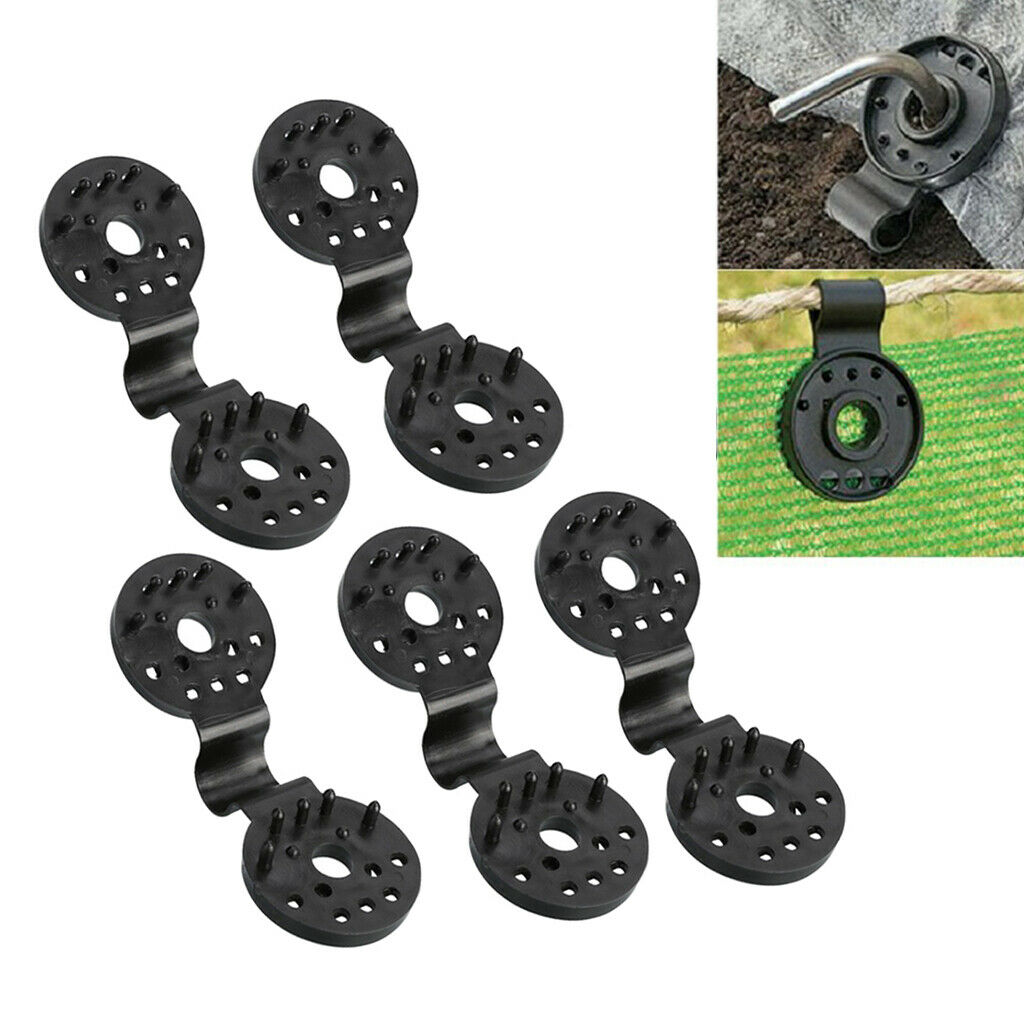 10Pcs Sunshade Net Clips Tools Greenhouse Cloth Clips Grommet Film Fixing