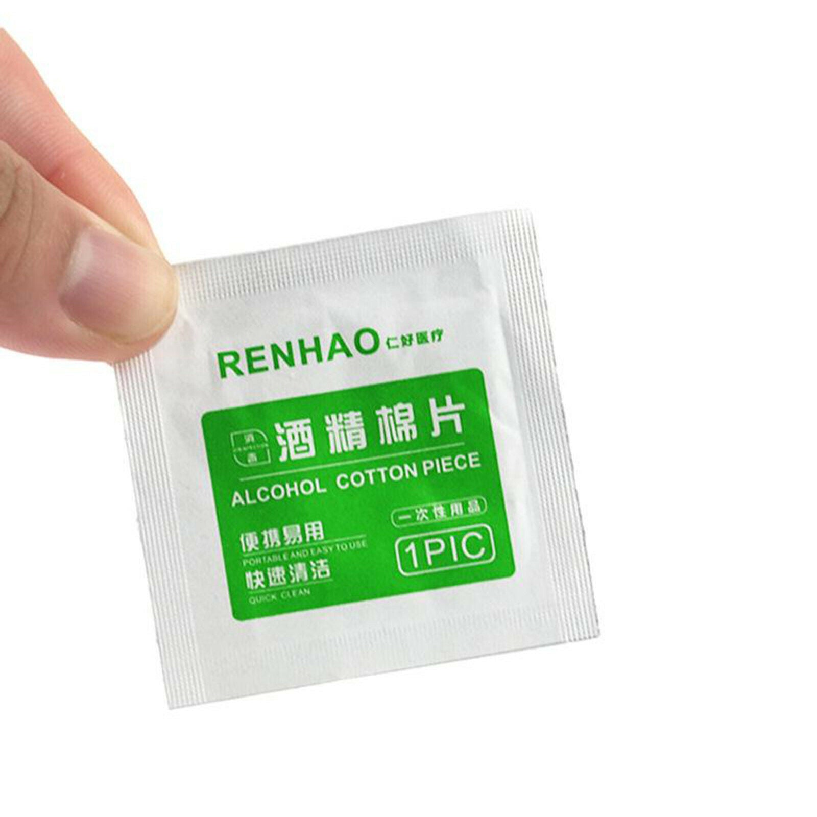 50 Pcs Portable Disposable Alcohol Wipes Pads for Computer Phone Cleaning  Car