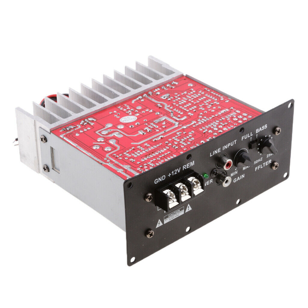 Car Subwoofer Speaker Amplifier Bass Electronic Units Audio Parts