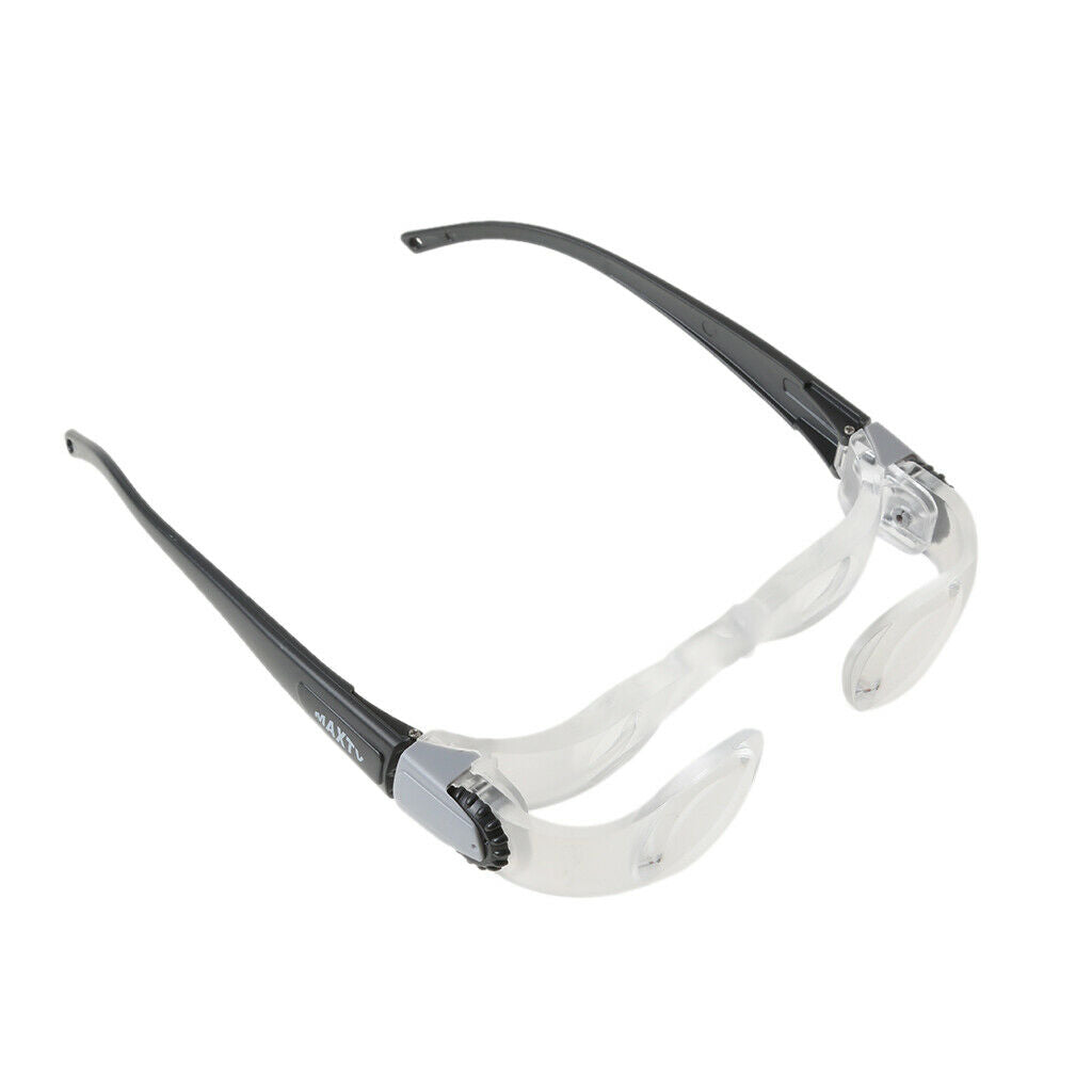 Loupes 2.1X 0 to 300 Dradi Magnifier Glasses for Watching TV Computer Fishing