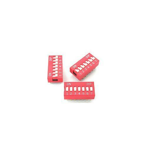 [40pcs] DS-07-TAW DIP Switch 7 Position DIP DIL14TH