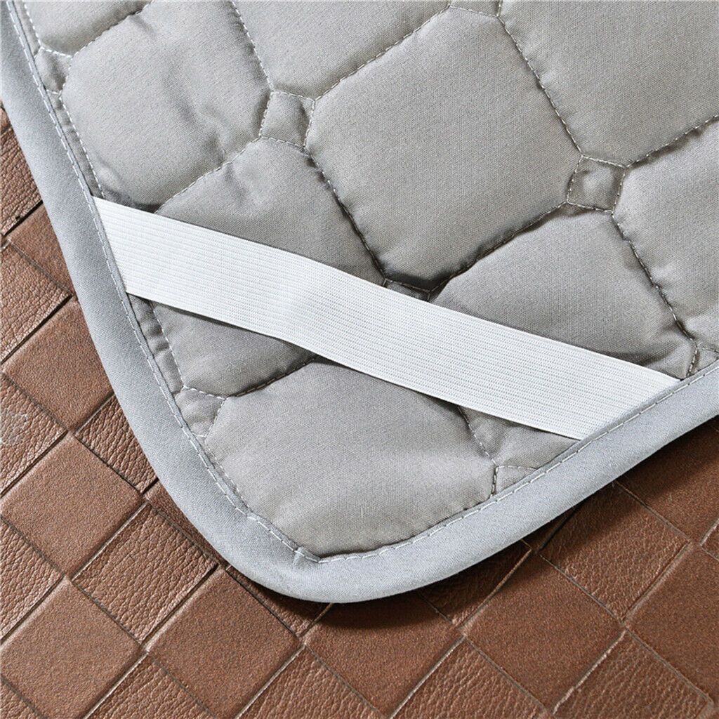 2pcs Anti-slip Soft Massage Bedding Sheets Top Mattresses Burgundy Gray
