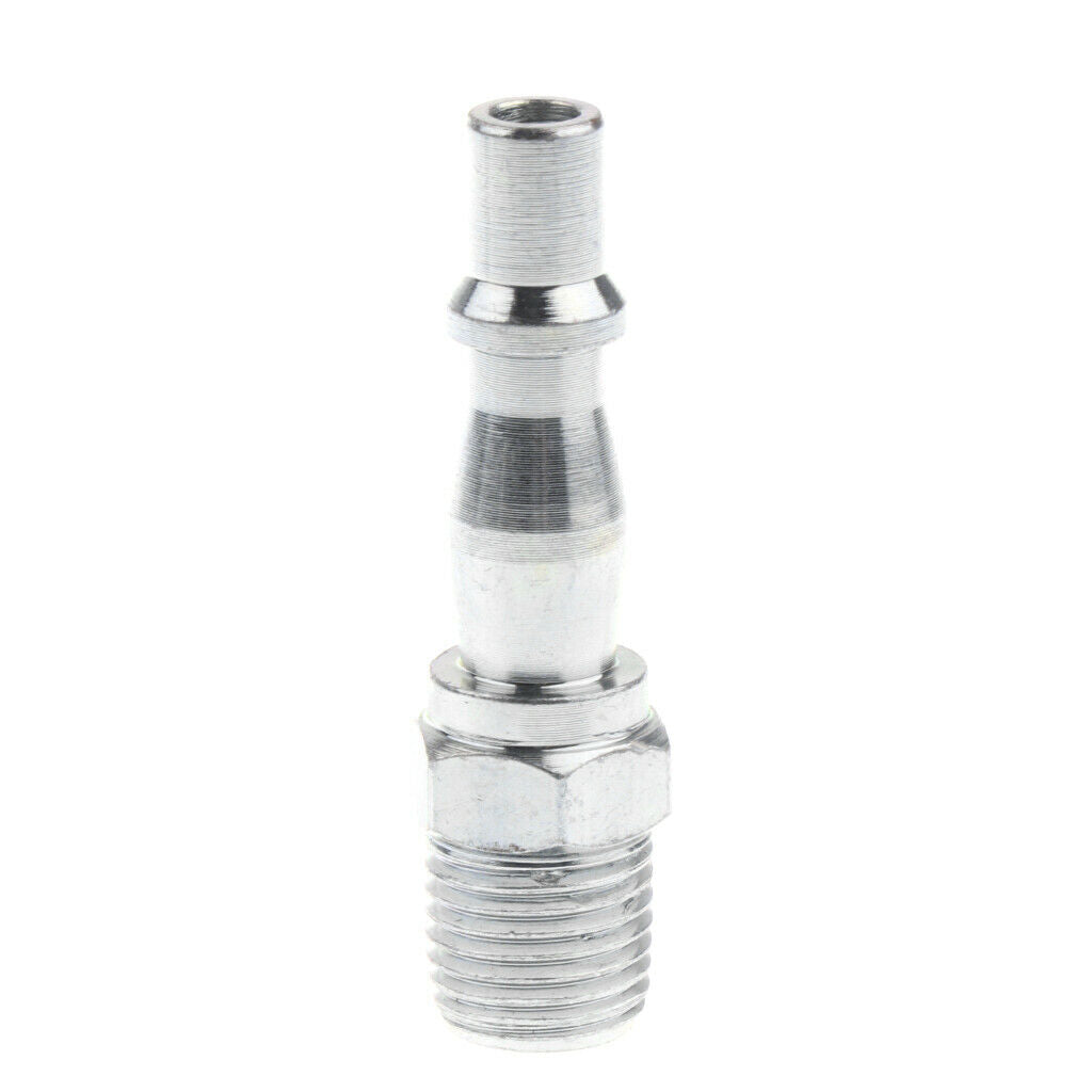 4 Pieces Pneumatic Air Quick Connectors Coupling Adapter Threaded Couplers
