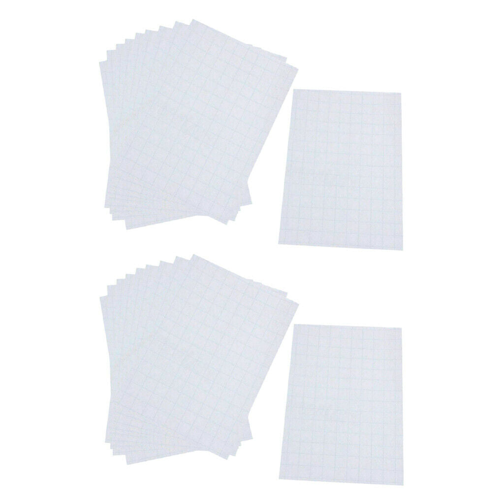 20x Heat Transfer Vinyl for Iron On T Shirts Light& Dark Fabrics Decoration