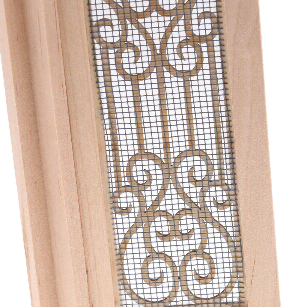 12th Mini Exquisite DIY Unpainted External Wooden Double Door Furniture Accs