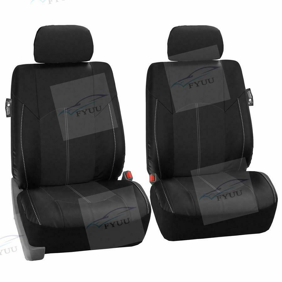 Universal Waterproof Car Seat Protector Auto Accessories Interior Solid Black