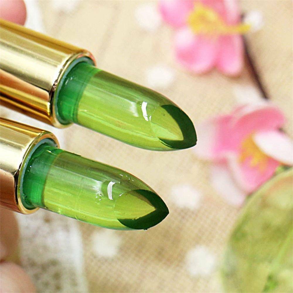 Moistourizing Lip Natural Temperature Change Color Jelly Lipstick~