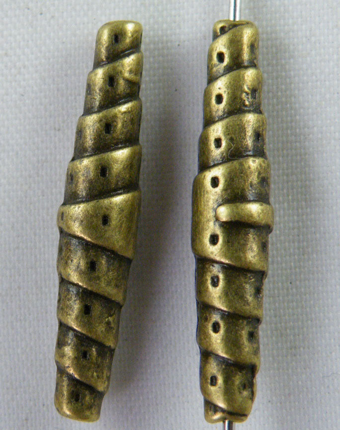50pcs Bronze Color Long Craft Tube Spacers 26x5mm 480