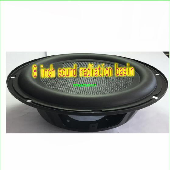 1pcs 8"inch bass radiator passive Speaker Woofer vibration basin With frame