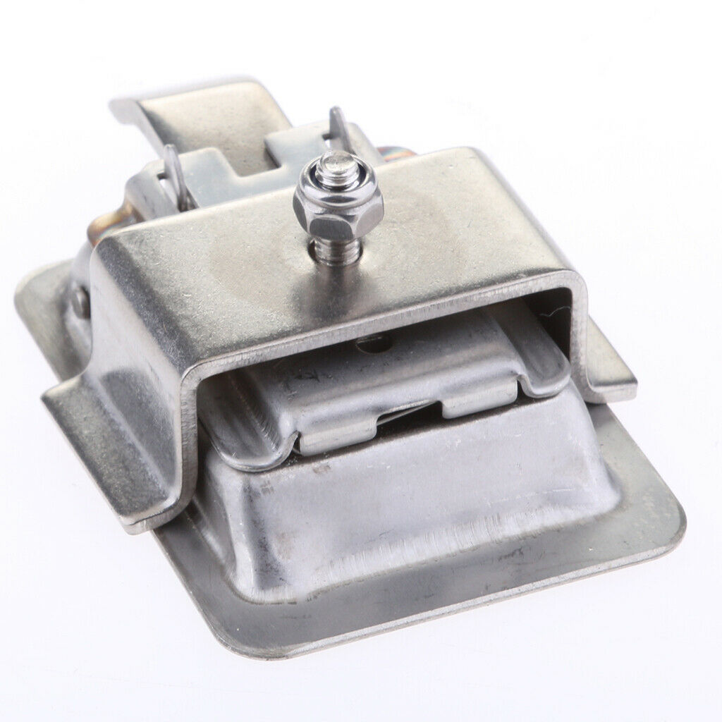 2pcs Stainless Steel Flush Paddle Latch Single Point Latch Rust Resistant