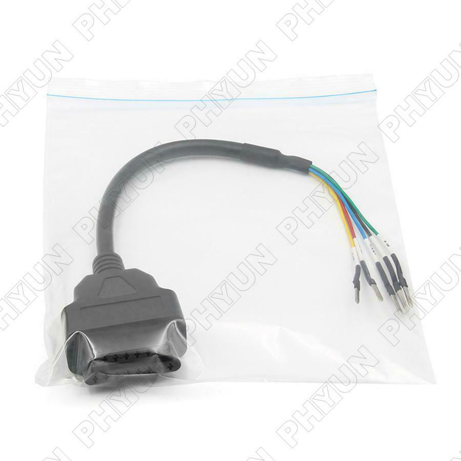 1x Universal OBD2 Connector For Motorcycle Motorbike K+CAN OBD2 Scanner Cable