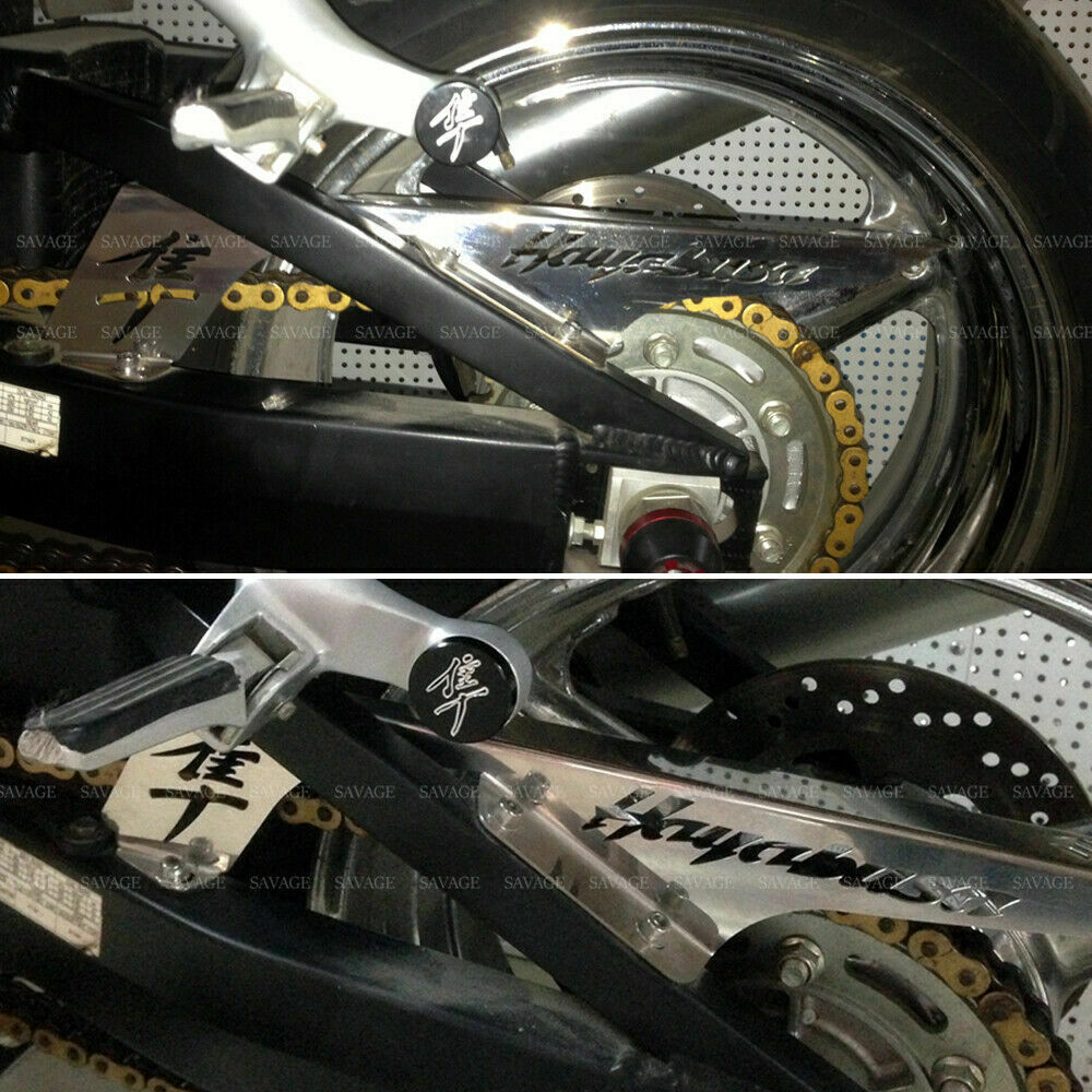 Black Stainless Steel Chain Guard For Suzuki Hayabusa GSX1300R 1999-2020