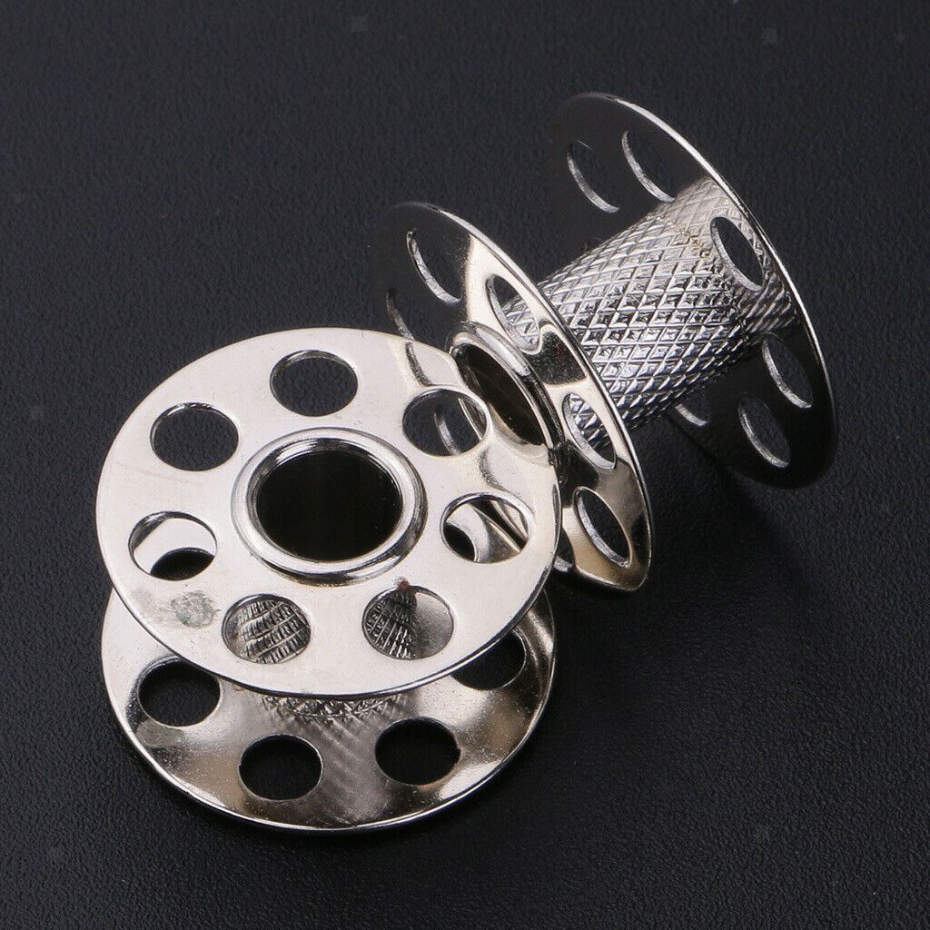 5Pcs Metal Sewing Machine Bobbins fits Bernina for Tailors Dressmakers