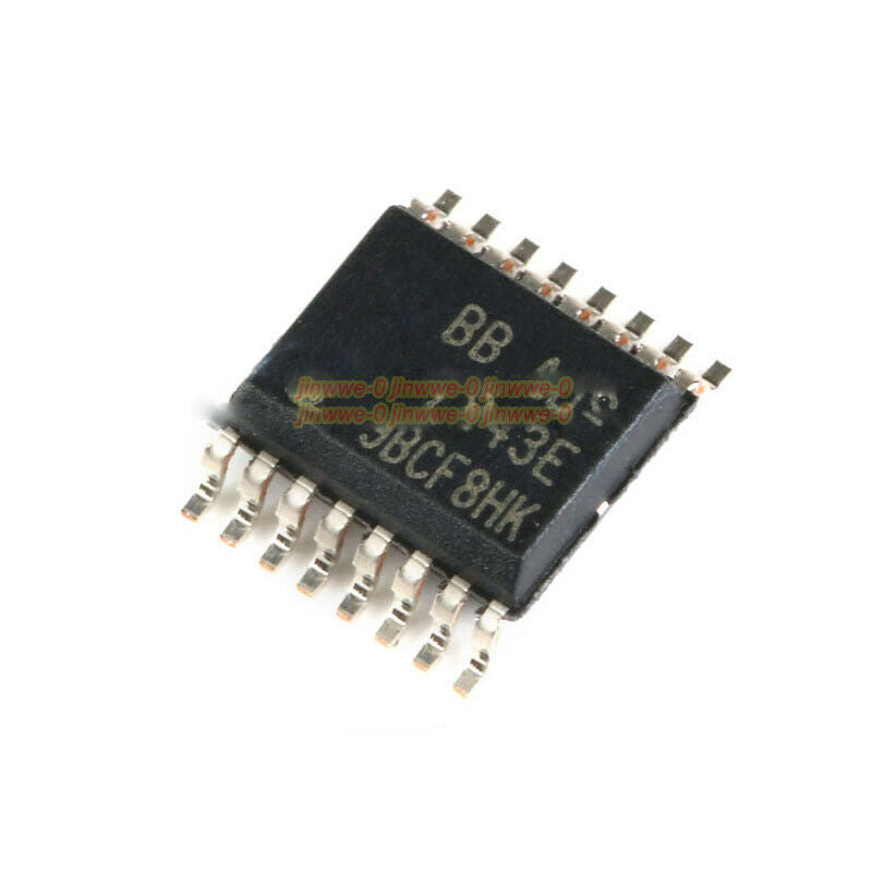 1pcs SMD ADS7843EG4 12-bit analog-to-digital converter chip serial port SSOP-16