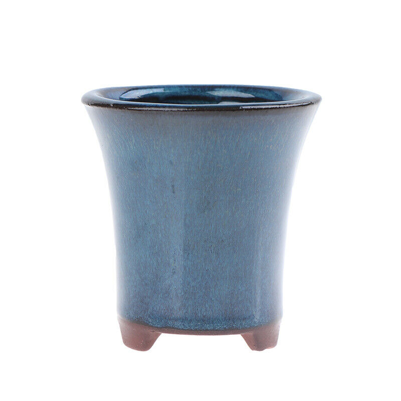 Chinese Style Bonsai Pots Breathable Stoneware Bonsai Pots With Holes FlowerBDA