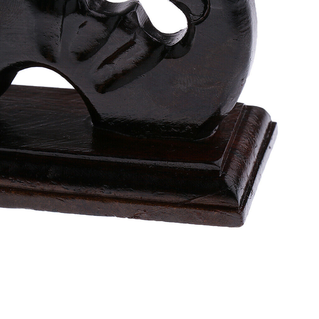 Chinese Traditional Brush Rack Brush Pen Holder Natural Wood Brush Penholder