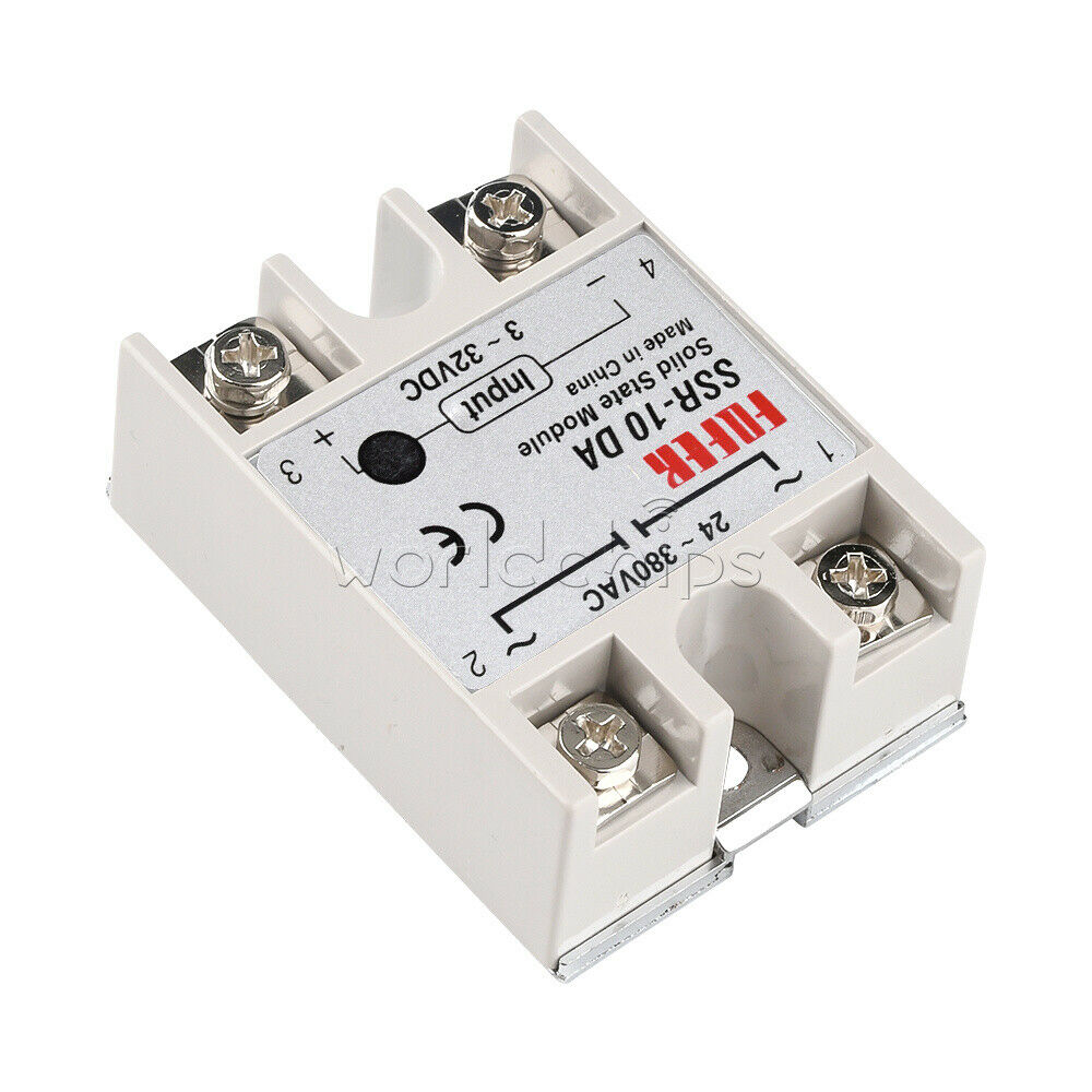 Output 24~380V AC SSR-10DA 10A Solid State Relay Module for Arduino Raspberry Pi