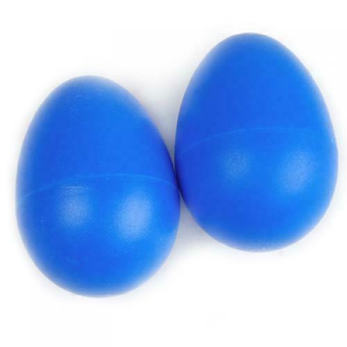 2X 2pcs Percussion Blue Egg SHAKERS MARACAS Rhythm Kids Musical Toys NEW