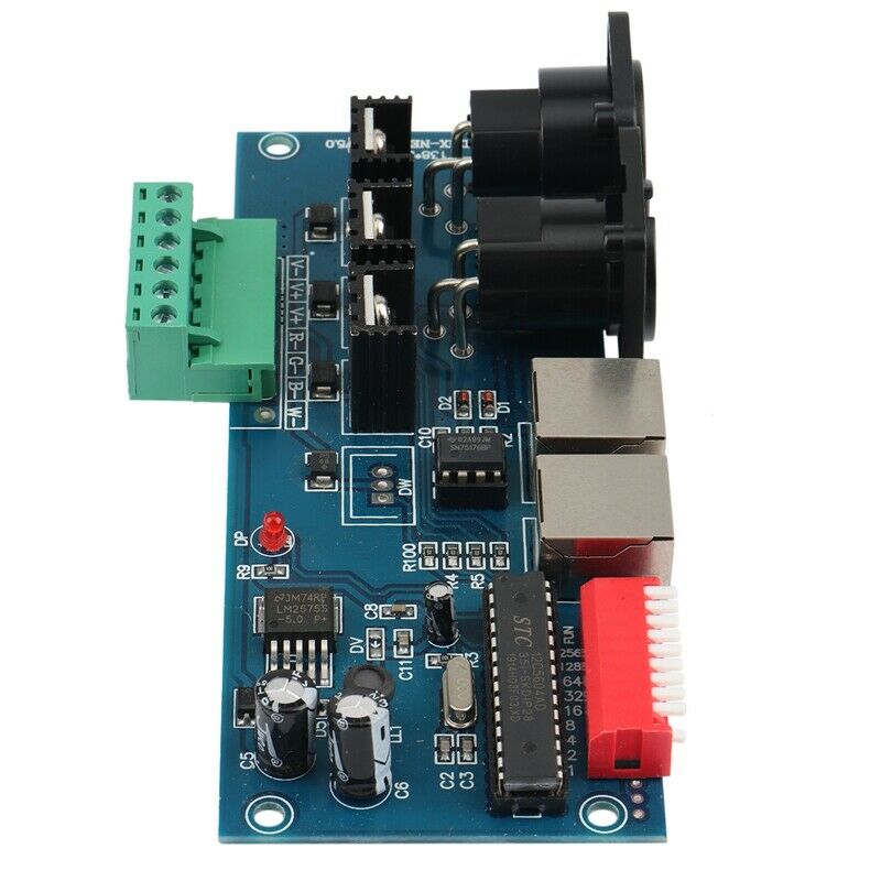 DMX512 Controller LED DMX512 Decoder RGB 3CH Controller Strip DMX-NET-K-3CH-BAZ4