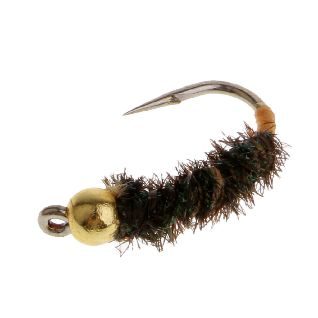 Fly Fishing Files Simulation Insect Lures Bait Wet Flies Fast Sinking Lures