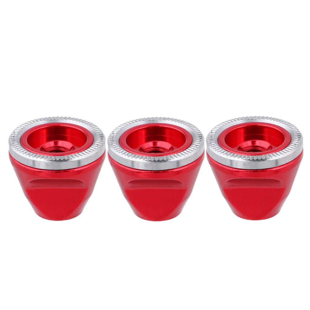 3x Bicycle Quick Release Lever Nuts Shaft Screw Cycling Hub   Bolt Red