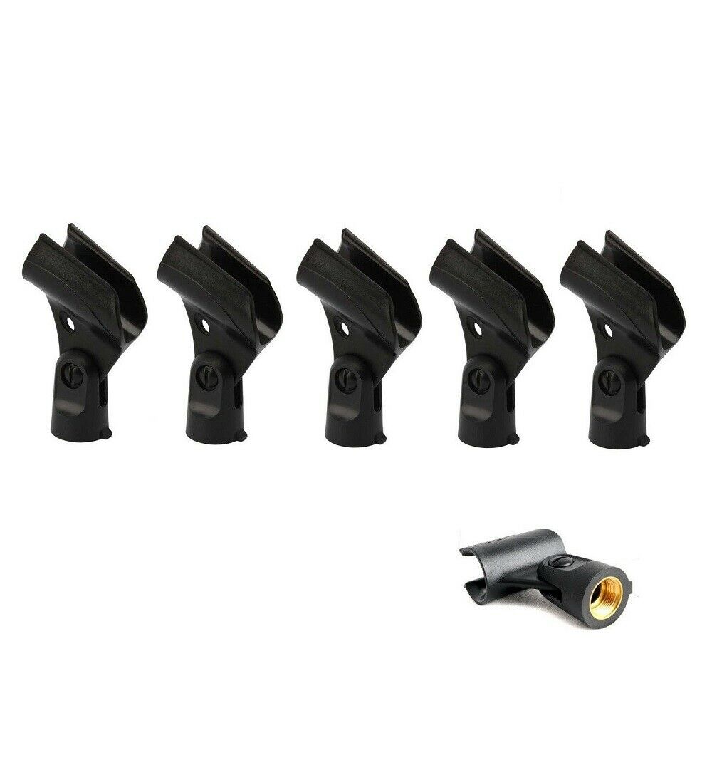 Karaoke Mic Clips Stand Holder Grille For Shure SM58 SM57 Beta58A Beta87A Mic