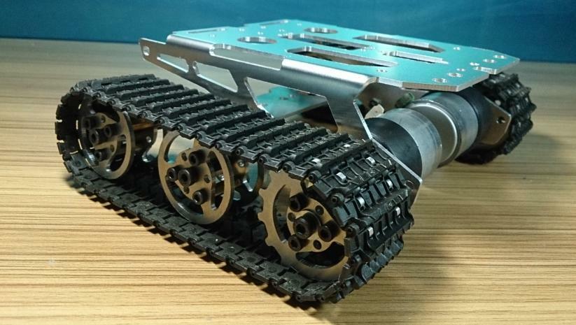 Educational Competition Metal Robot Tank Crawler Chassis For DIY Hobbyist