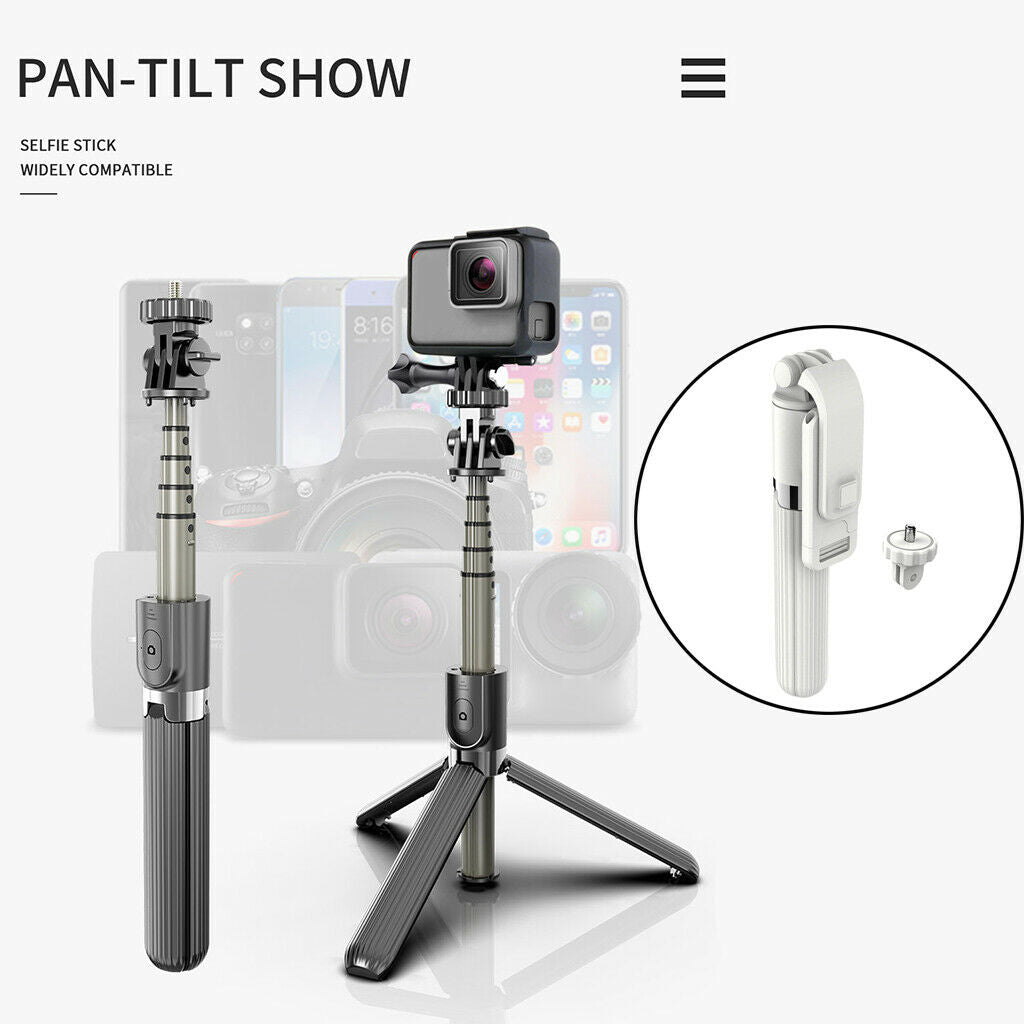 3in1 33.9" L03 Tripod Selfie Stick with Detachable Remote for   Android