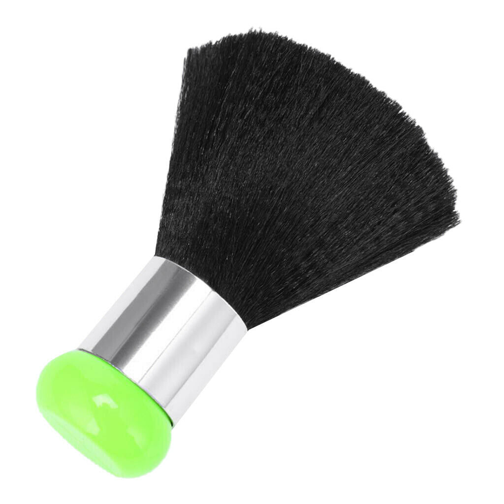 Hair Cutting Haircut Brush Neck Duster Cleaning Hair Brush Salon Tool Green