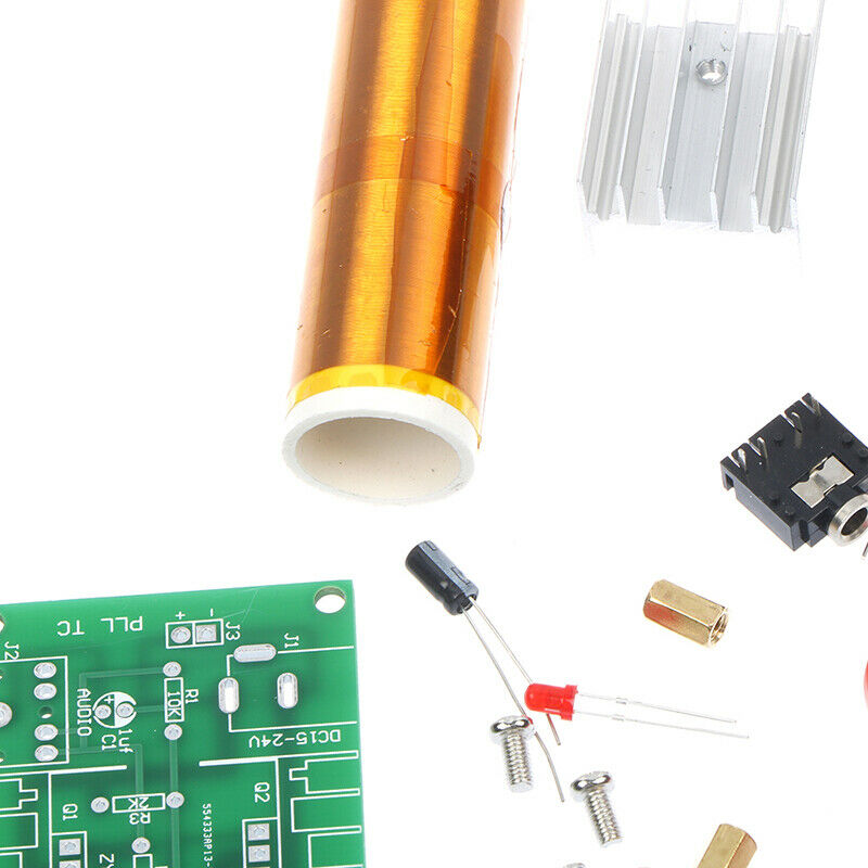 Mini Tesla Coil Plasma Speaker Kit Electronic Field Music DIY Project KitsB TL
