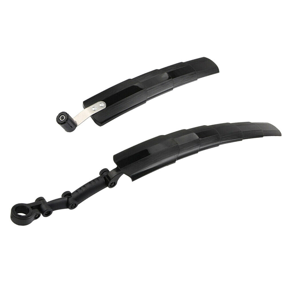 1 Pair Telescopic Mudguard Quick Release Folding Fender Foldable Cycling MTB