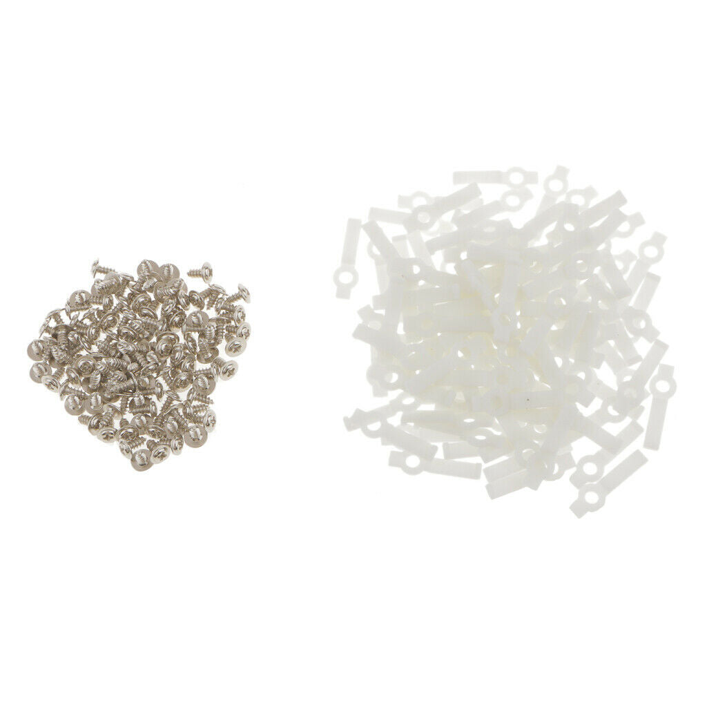 100pcs 10mm Width LED Strip Light Fastening Clip Mounting Bracket