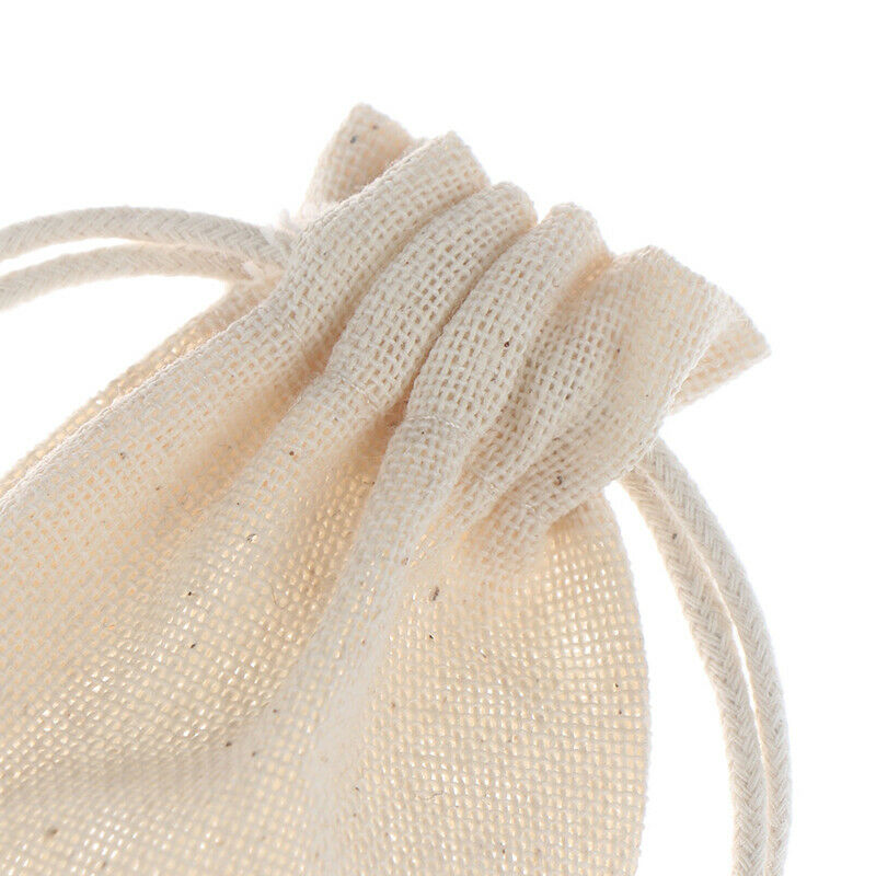 1pc Portable Metal Straw Bags Resuable Straw Linen Storage Bag Tableware .l8