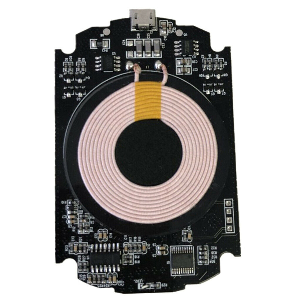DIY Qi Wireless Charging Coil Receiver Module PCB Circuit Board,5W