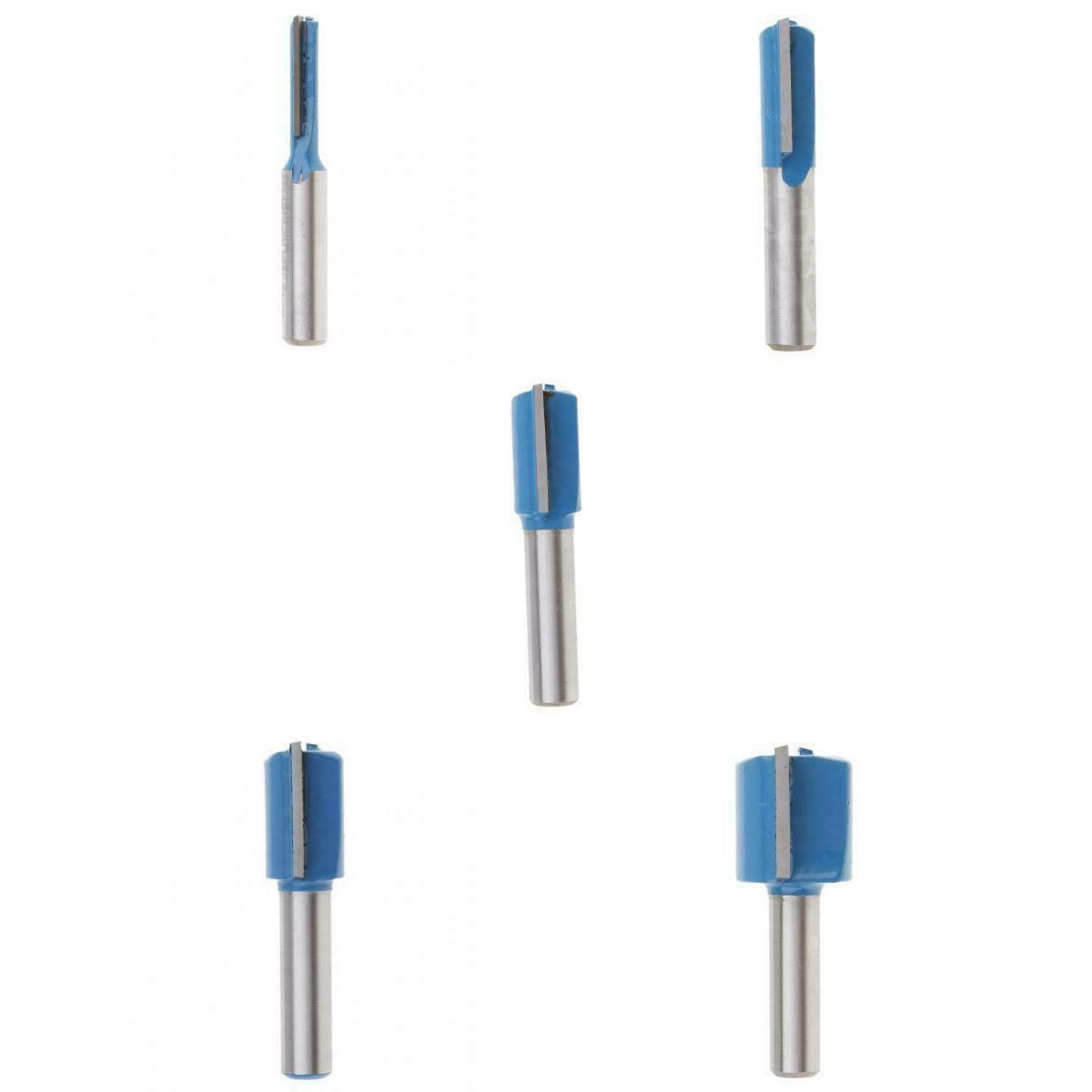 Carbide 8mm Shank Flush Trim Router Bit for Hardwoods Composite Wood DIY