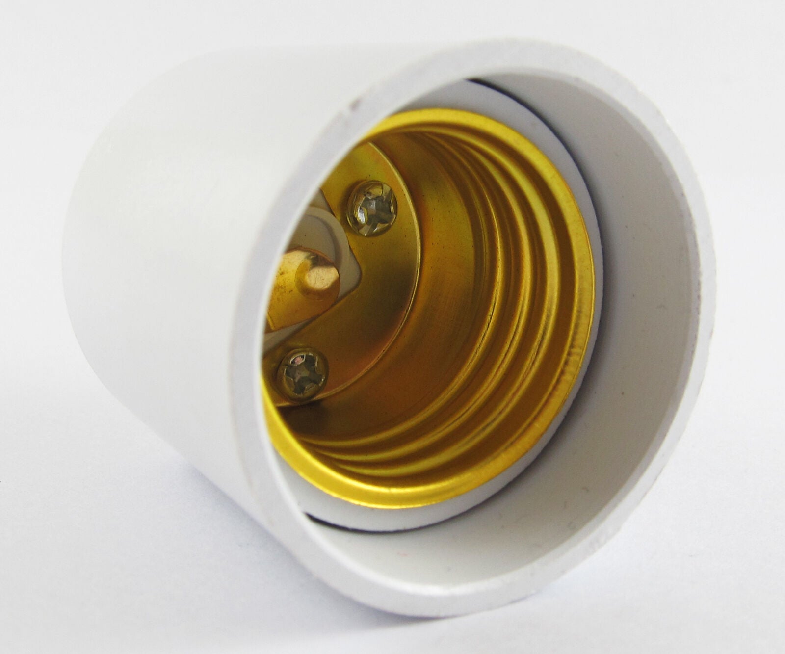 10x GU24 Male to E27 Female Socket Base LED Halogen CFL Light Bulb Lamp Adapter