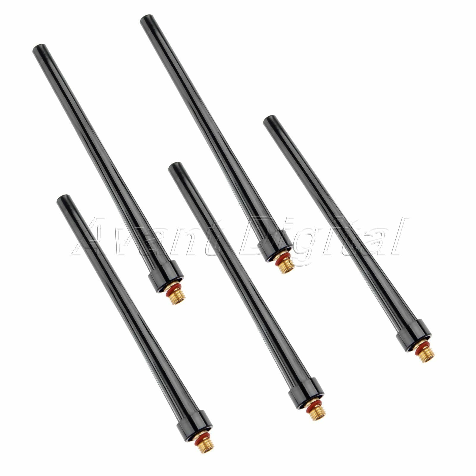 5pcs 41V24 Long Back Cup for WP-9 WP-20 WP-25 Tig Welding Torch Replacement Kit