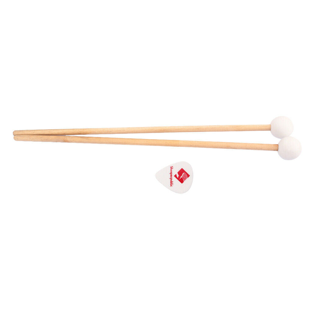 Pack of 2 Hardwood Glockenspiel Mallets Sticks Rods Percussion Parts, Length