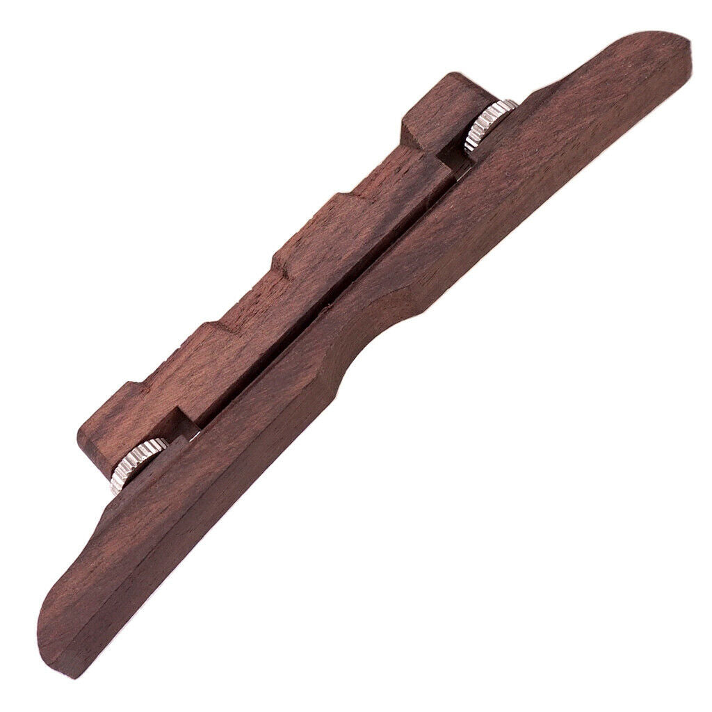 Adjustable Rosewood Guitar Bridge Saddle for Mandolin Jazz Replacement Parts